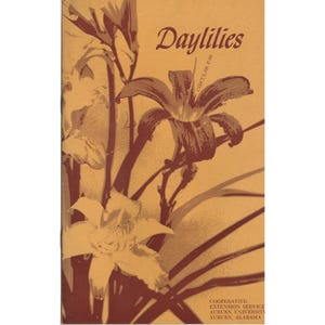Vintage Daylilies Circular P-86 Auburn University Extension Service 1976 Booklet image 1