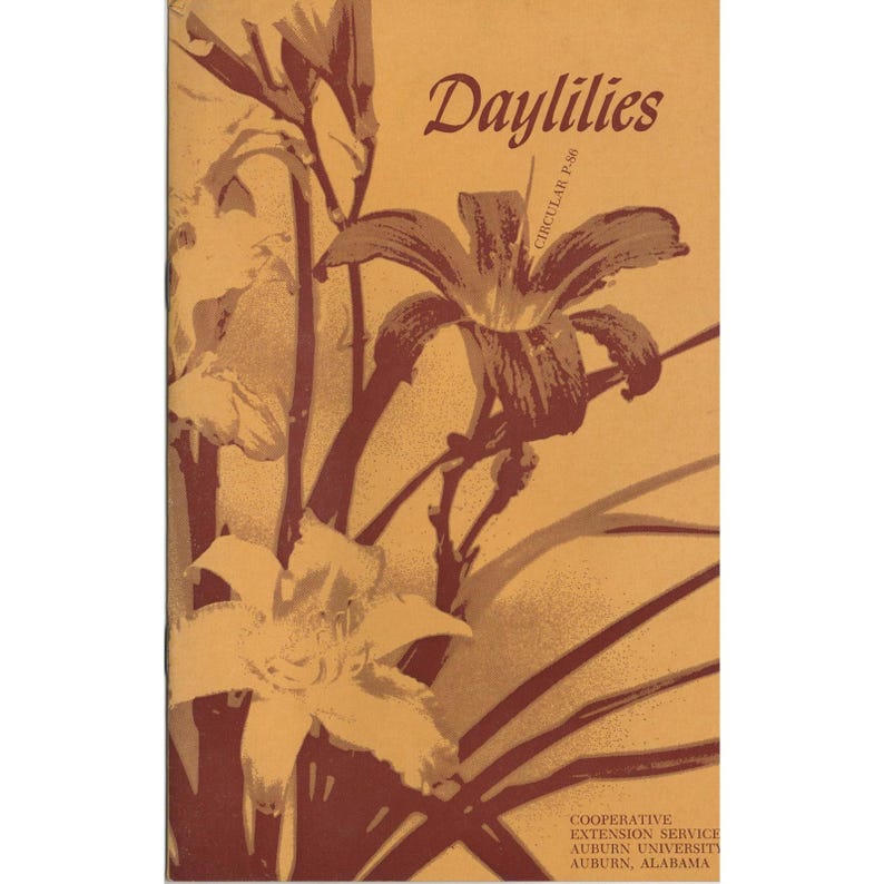 Vintage Daylilies Circular P-86 Auburn University Extension Service 1976 Booklet image 1