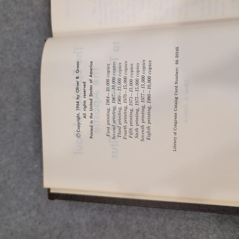 The Epistles of Paul to Timothy and Titus Oliver B Greene Hardcover 1980 VG image 4