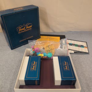 Trivial Pursuit Master Game Genus Edition Vintage Board Game Blue Box Set image 3