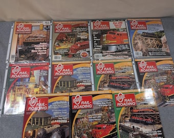O Gauge Railroading Magazine Lot of 11 Issues 2000-2005 Lionel MTH Model Trains