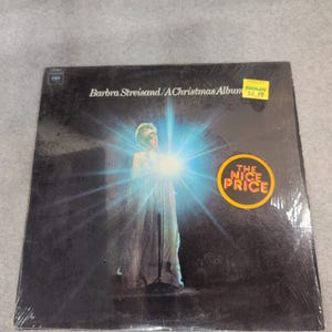 Barbra Streisand A Christmas Album Vinyl LP Columbia CS 9557 Holiday Stereo VG+ image 1