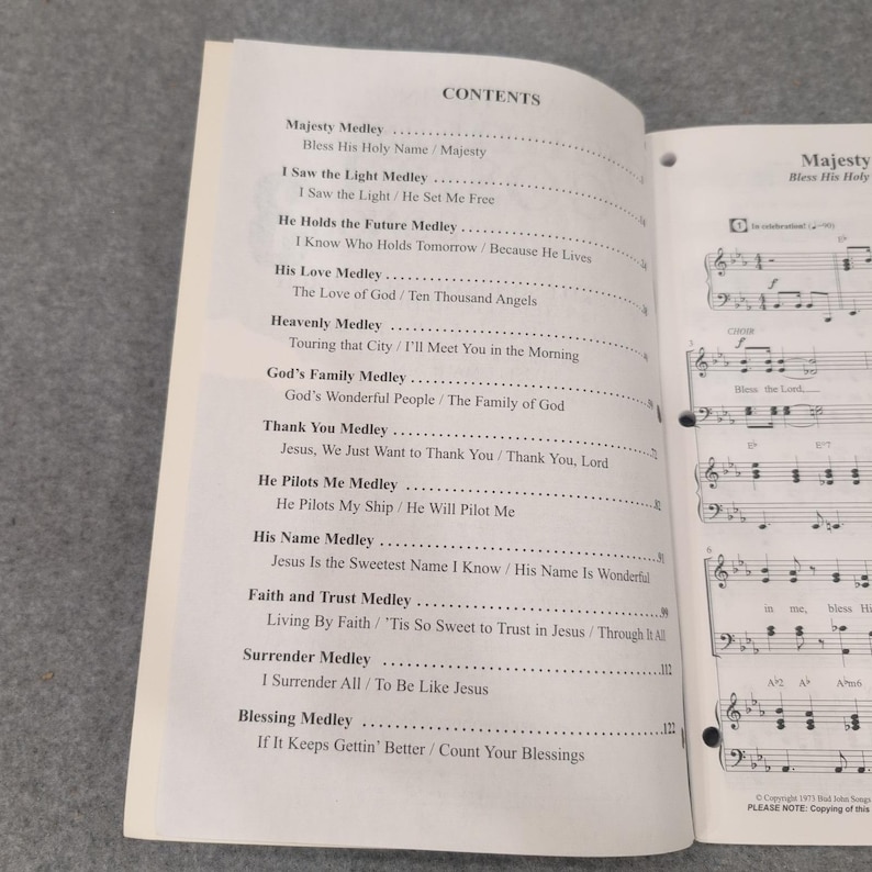 Ready to Sing Hymns and Gospel Songs Vol 3 Russell Mauldin SATB Choral Book image 3