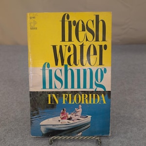 Pesca en agua dulce en Florida Charlie Harris Dukane Press 1970 imagen 1