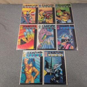 Hamster Vice Comic Lot 1-7, 9 Blackthorne Publishing Dwayne Ferguson Copper Age image 1