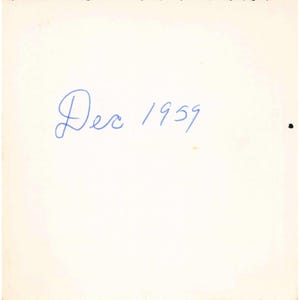 Vintage Photograph Christmas Tree Gifts Family Women December 1959 3.5" x 3.5" image 2