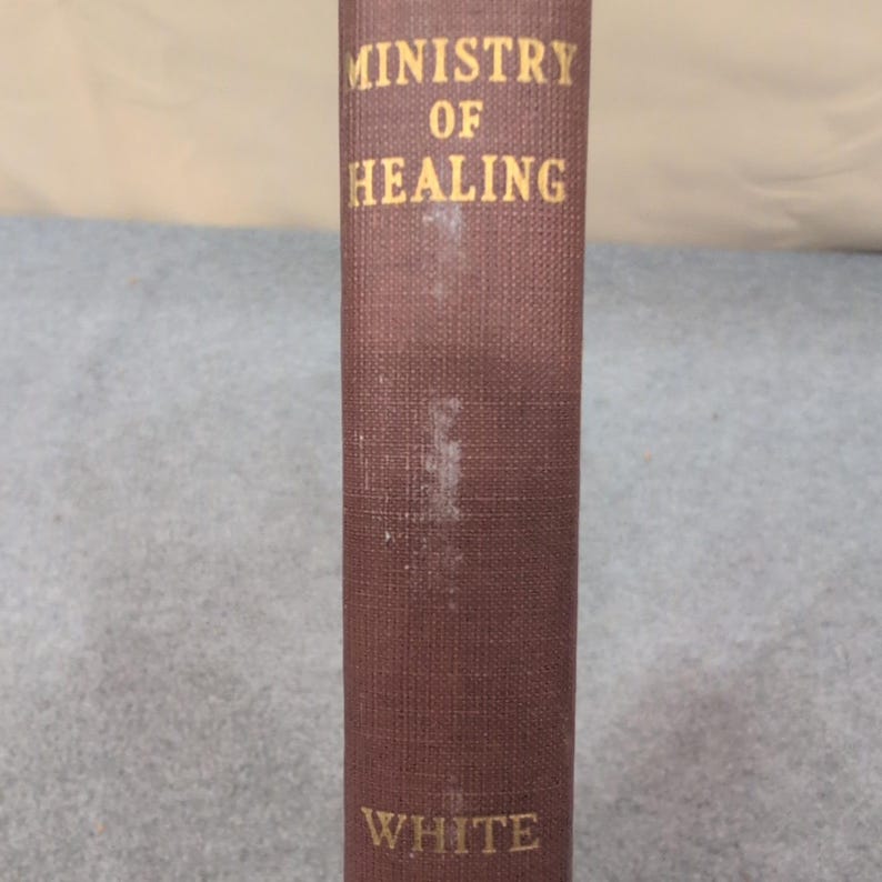 The Ministry of Healing Ellen G White 1942 Pacific Press Religious Health Book image 1