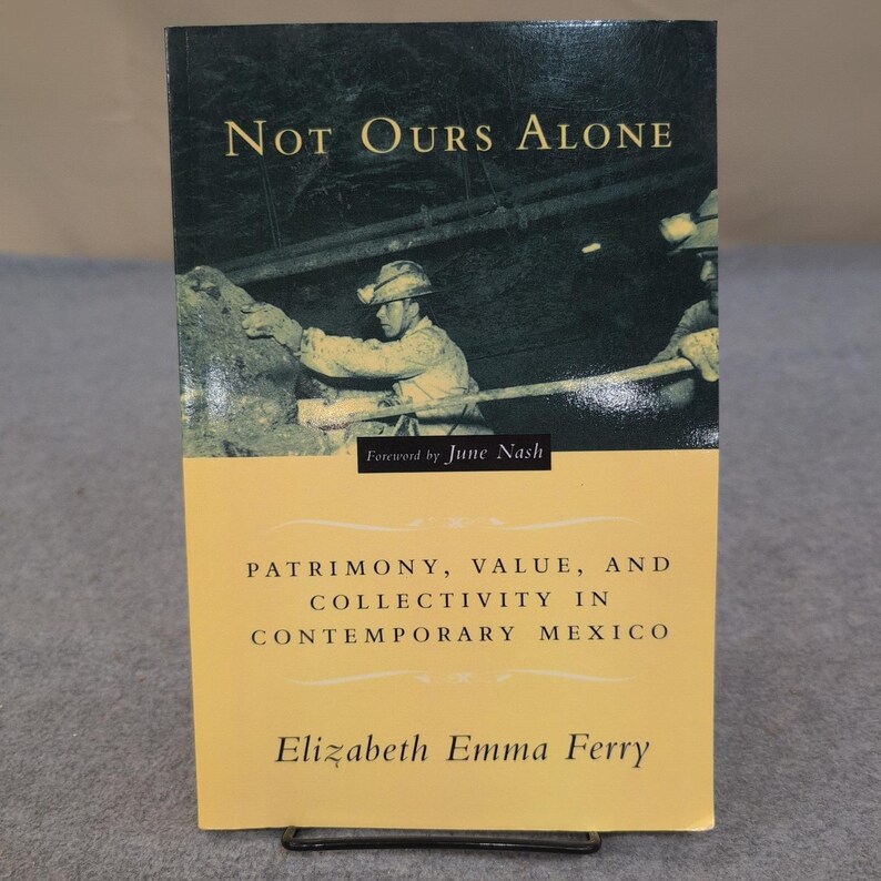 Not Ours Alone Elizabeth Emma Ferry Mexico Mining Anthropology 2005 Paperback image 1