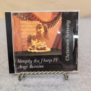 Simply the Harp IV Christmas Serenity Angi Bemiss CD 2002 Instrumental Holiday image 1