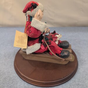 エメット・ケリー・ジュニア REAL RAGS ウォッチ・アウト・ビロウ・コレクション ピエロ クリスマス フィギュア 画像 3