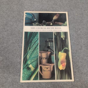 Vintage 1964 Mrs Georgia Recipe Book Mid Century Southern Cooking Booklet image 1