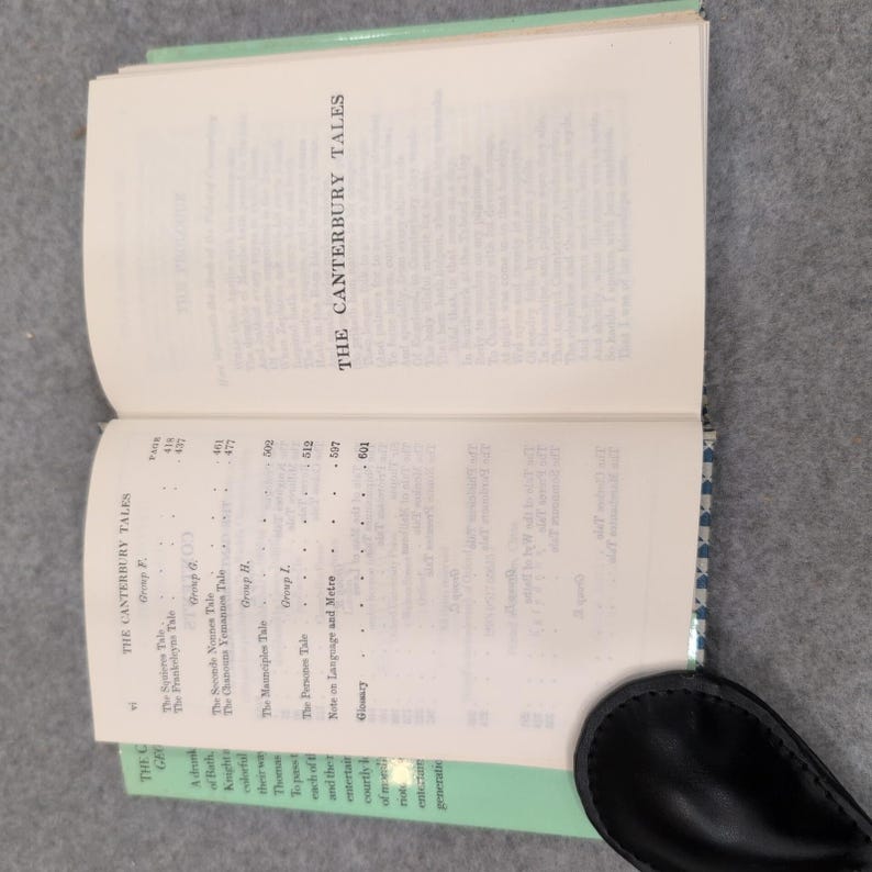The Canterbury Tales Geoffrey Chaucer Oxford World's Classics Avenel Hardcover image 5