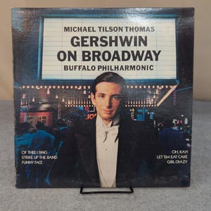 Michael Tilson Thomas Gershwin en Broadway Filarmónica de Buffalo Vinilo LP M 34542 imagen 1