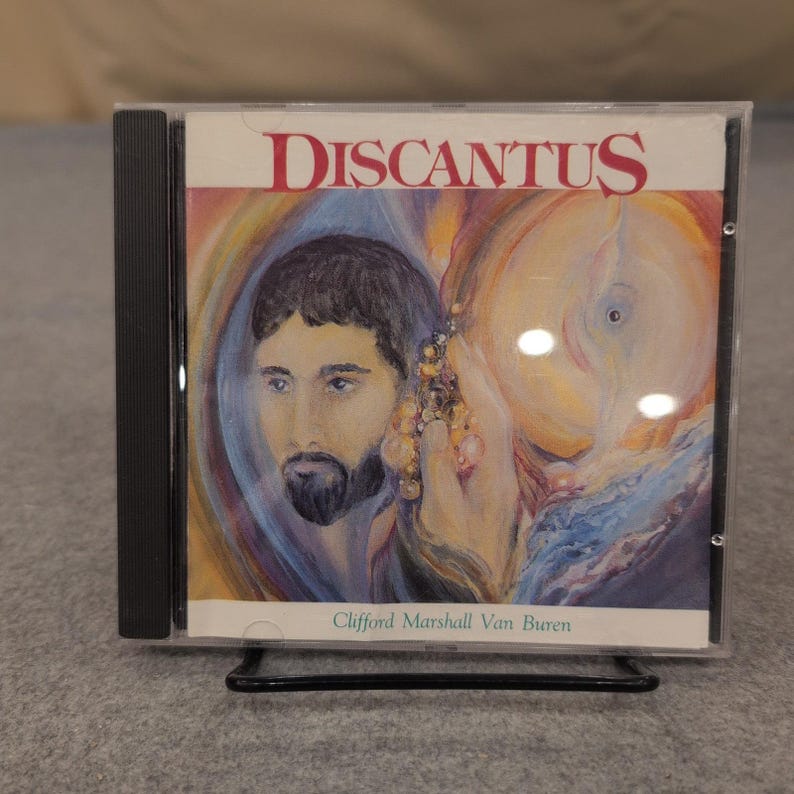 Clifford Marshall Van Buren Discantus CD New Age Instrumental 1994 CVB-CD1 image 1