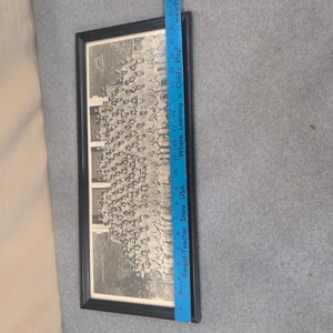 Vintage Anniston High School 1950 Class Graduation Photo Framed Lance Johnson image 7