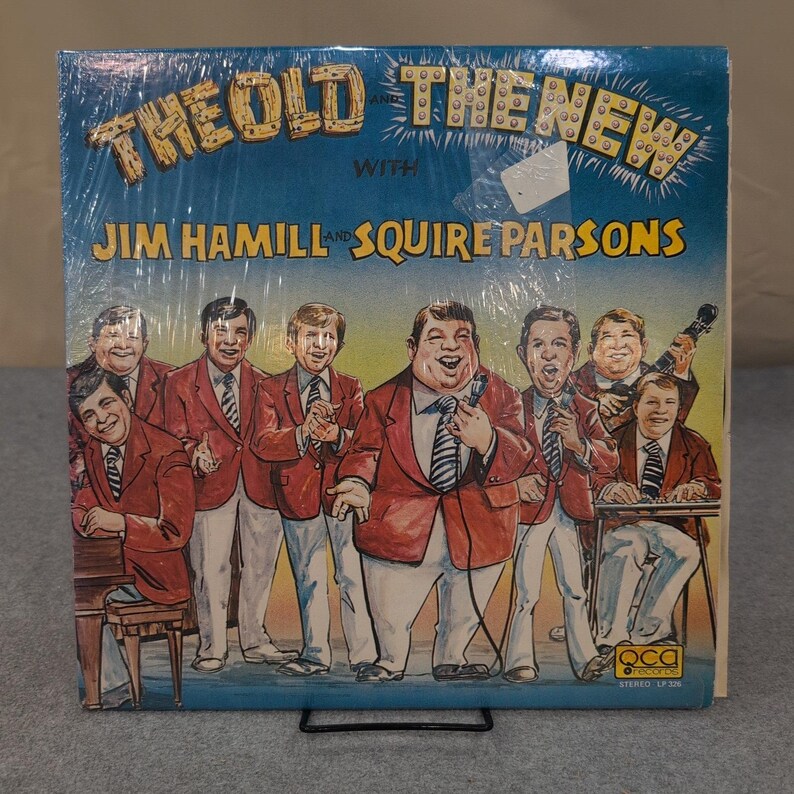 Jim Hamill Squire Parsons The Old and The New Vinyl LP 1975 QCA 326 Gospel image 1
