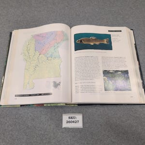 Fishes of Alabama and the Mobile Basin Oxmoor House 1996 Hardcover with Map image 9