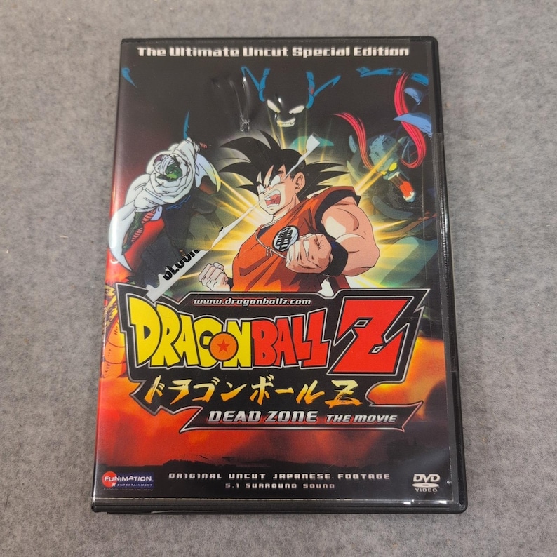 Dragon Ball Z Dead Zone The Movie DVD Ultimate Uncut Special Edition Funimation image 1