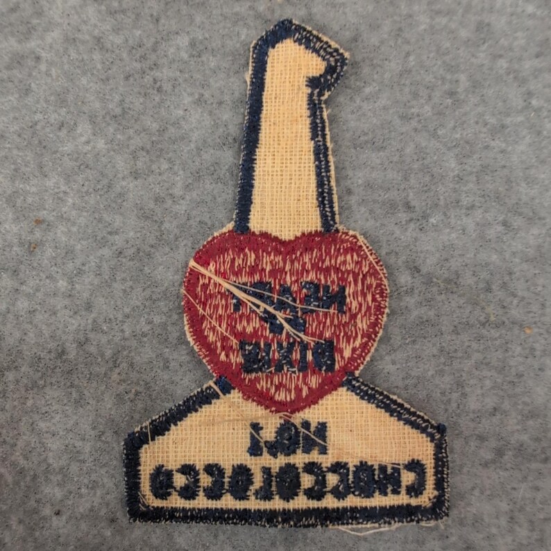 Vtg "Heart of Dixie" Serce nr 1 Choccoloco Boy Scout Patch Prawie 4" zdjęcie 2