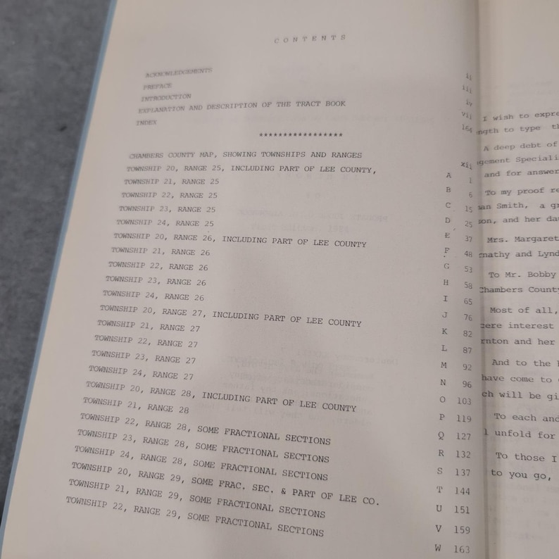 Libro de tratados del condado de Chambers, Alabama, 1984, Ruth Royal Crump, primera edición, historia imagen 4