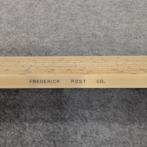 Friedrich Post Co Versalog Rechenschieber Katze Nr. 1460 Vintage Technisches Math-Werkzeug Bild 3