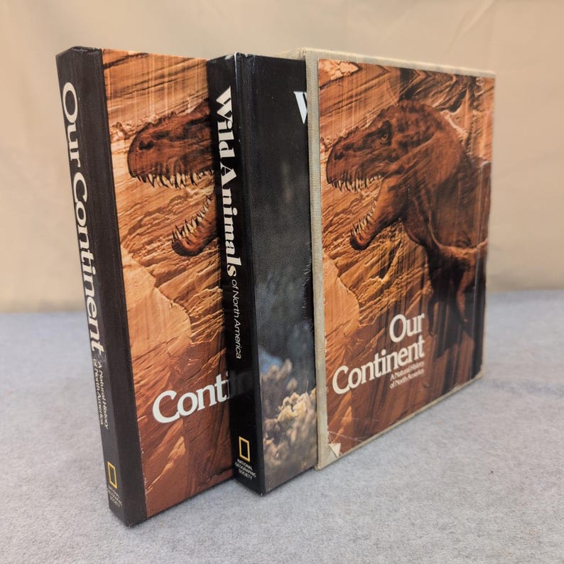 National Geographic Books Our Continent Wild Animals of North America Set image 1