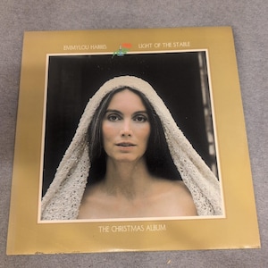 Emmylou Harris Light of the Stable The Christmas Album Vinyl LP BSK 3484 1980 image 1