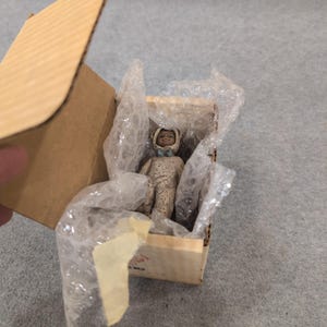 Martha Holcombe All God's Children Bo Figurine 1530 Bear Suit COA Box 1988 image 6