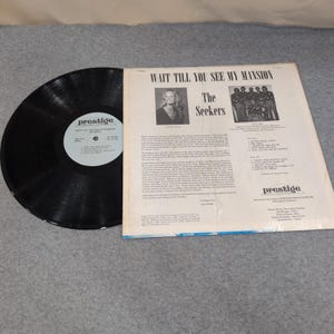 The Seekers Wait Till You See My Mansion Vinyl LP Prestige Records PP 76-230 image 2