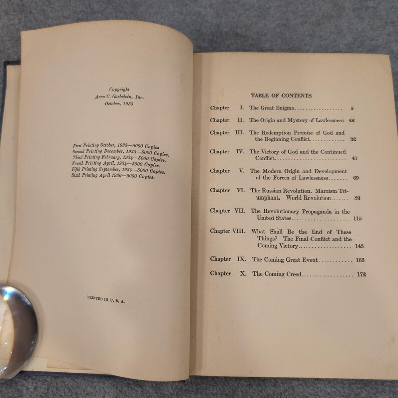 Im Konflikt der Alter Arno Clemens Gäbelein 1936 Hardcover Religionsgeschichte Bild 3