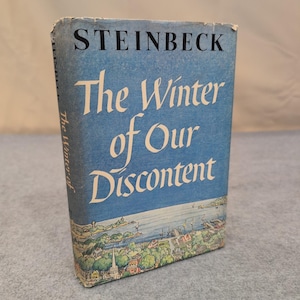 The Winter of Our Discontent John Steinbeck 1961 First Edition Viking Press HC image 1