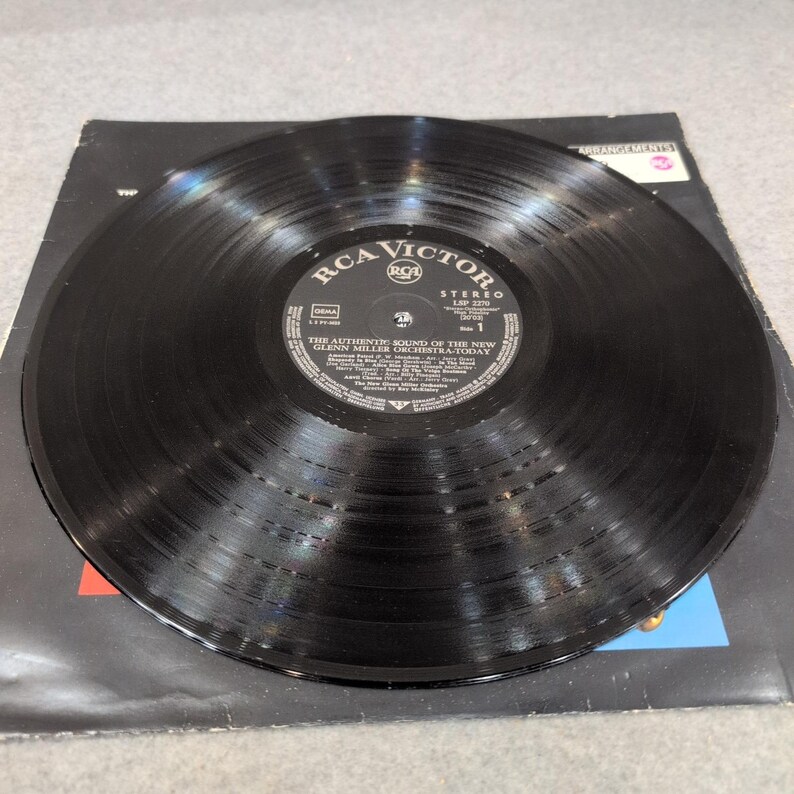The Authentic Sound of the New Glenn Miller Orchestra Today Vinyl LP LSP-2270 image 3