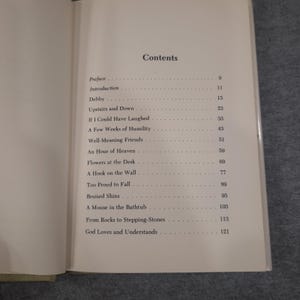 Debby by Deborah Zook 1974 Hardcover Herald Press Autobiography Blindness Memoir image 5