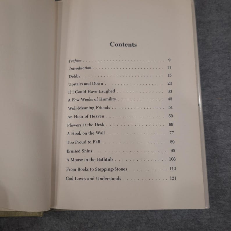 Debby by Deborah Zook 1974 Hardcover Herald Press Autobiography Blindness Memoir image 5
