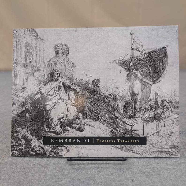 Rembrandt Timeless Treasures Kunstbuch Franklin Bowles Galleries San Francisco NY Bild 1