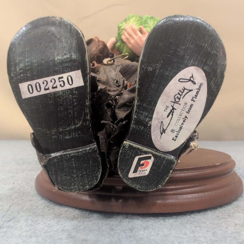 Emmett Kelly Jr. Real Rags Eating Cabbage 2 Kolekcjonerska figurka klauna z limitowanej edycji zdjęcie 11