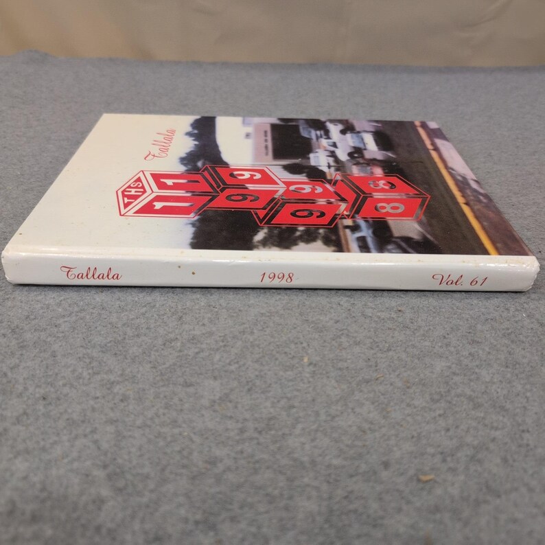 Talladega High School 1998 Yearbook Tallala Vol 61 Alabama Vintage Hardcover image 2