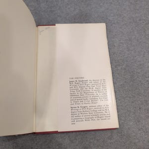 Artículos semanales de Will Rogers, vol. 2: Los años de Coolidge (1925-1927), tapa dura, 1980. imagen 7