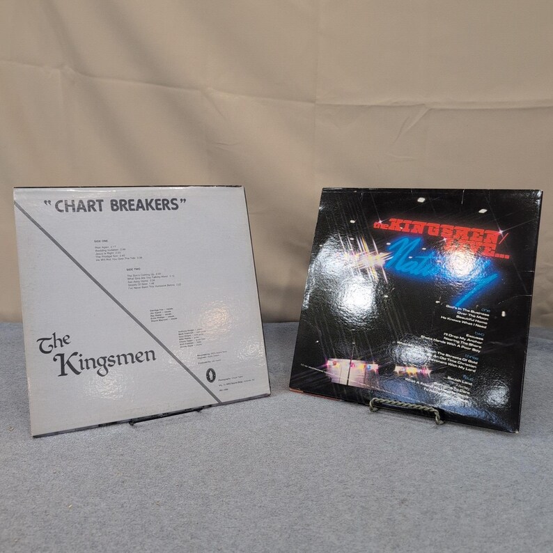 The Kingsmen Live Naturally 2-LP & Chart Breakers Schallplatte Lot Evangelium R3734 Bild 2