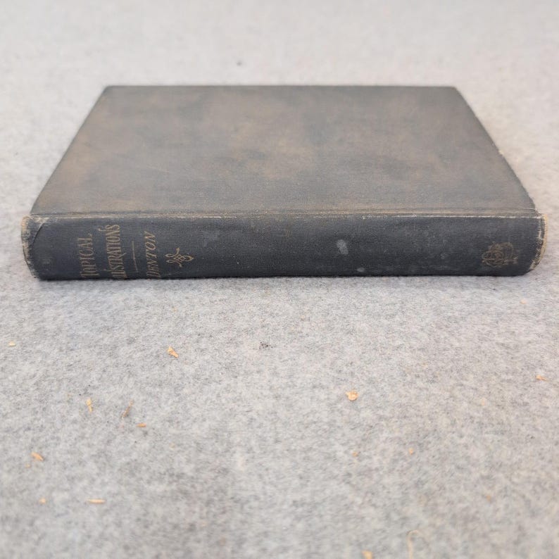 Topical Illustrations James E Denton 1903 Antique Religious Hardcover Book image 5