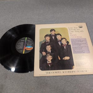 The Happy Goodmans Leave Your Sorrows Vinyl LP Canaan CAS-9706-LP Gospel 1972 image 2