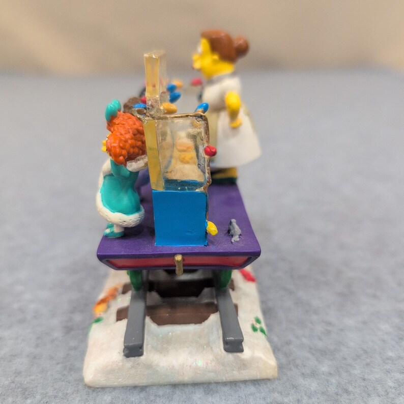 The Simpsons Christmas Express Servin Up Cheer Tofu Turkey Sculpture 2005 image 5