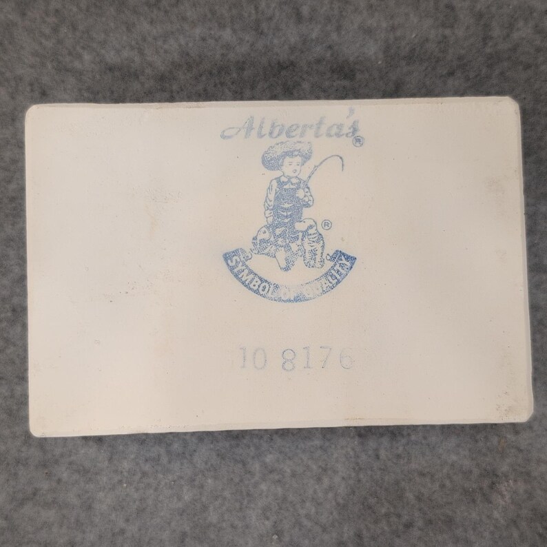 VTG 1981 Alberta's Molds Inc Ceramic Mailbox Holly Mouse Ceramic Slip Mold A-247 image 6