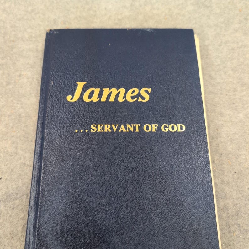 James ... Diener Gottes Dr. Oliver B Greene 1985 Erster Druck Hardcover-Buch Bild 1