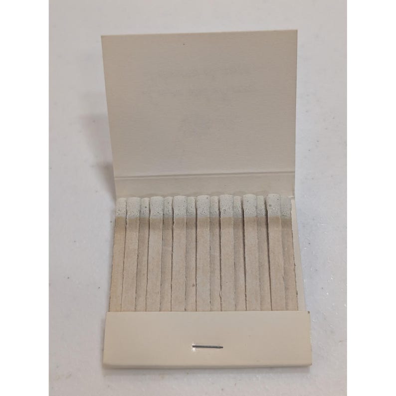 Laura and Kenny Wedding Matchbook February 18 1995 Keepsake Novelty image 3