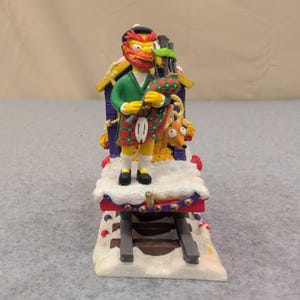 2004 The Simpsons Christmas Express A Cold Winter's Draft Groundskeeper Willie image 2
