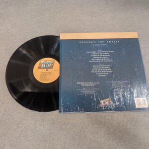 Doyle Lawson & Quicksilver Heaven's Joy Awaits Vinyl LP Gospel Bluegrass 1987 image 2