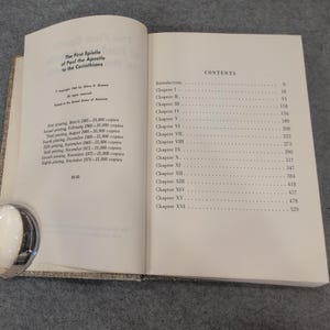 Oliver B Greene Erster Zweiter Brief Paulus an die Korinther 2 Vol Buch Set VG Bild 6