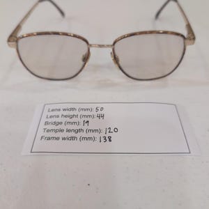 Vintage Titmus TOR Z87 Eyeglasses Frames Tortoise Gold Tone Classic Style Safety image 7