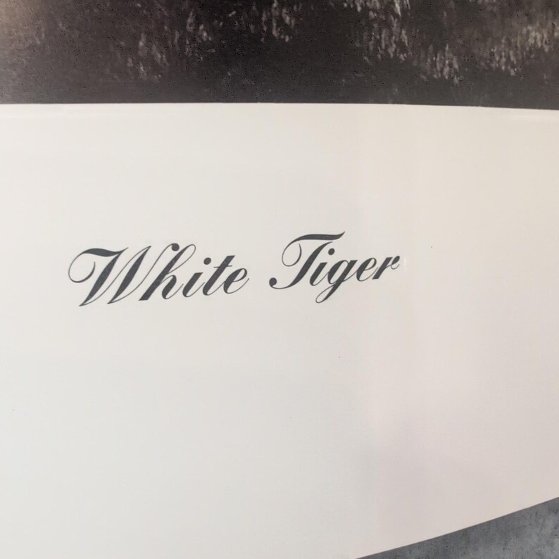 Sonia Torres Limited Edition, Numbered, Signed White Tiger Artist's Print image 5